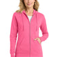 Port & Co ™  Women's Core Fleece Full-Zip Hooded Sweatshirt. LPC78ZH