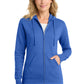 Port & Co ™  Women's Core Fleece Full-Zip Hooded Sweatshirt. LPC78ZH