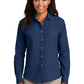 Port & Co ™  Women's Long Sleeve Value Denim Shirt.  LSP10
