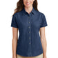 Port & Co ™  Women's Short Sleeve Value Denim Shirt.  LSP11