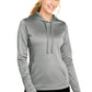 Sport-Tek  ®  Women's PosiCharge  ®  Sport-Wick  ®  Heather Fleece Hooded Pullover. LST264
