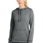 Sport-Tek  ®  Women's PosiCharge  ®  Tri-Blend Wicking Fleece Hooded Pullover. LST296