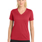 Sport-Tek ®  Women's PosiCharge ®  RacerMesh ®  V-Neck Tee. LST340