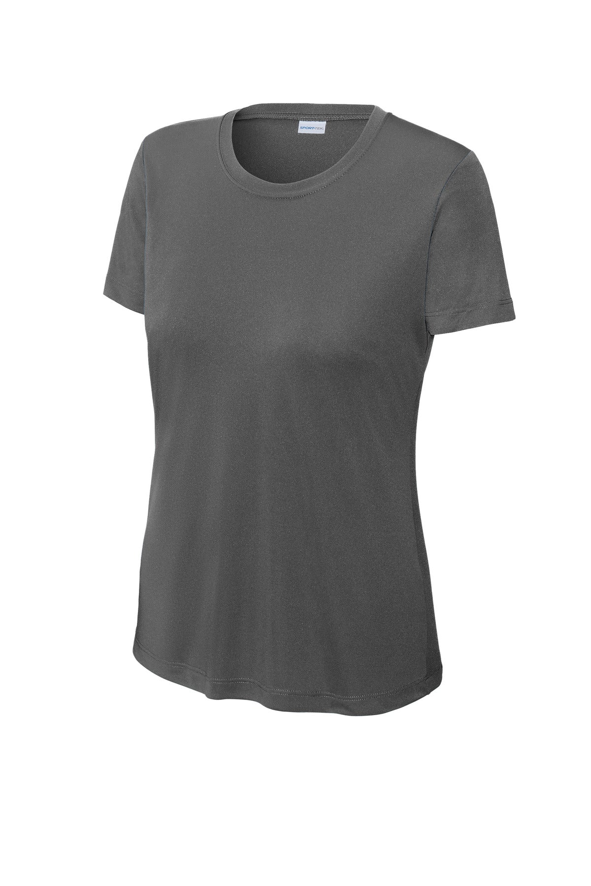 Sport-Tek Women's PosiCharge Competitor Tee LST350 - Iron Grey - Front (flat)