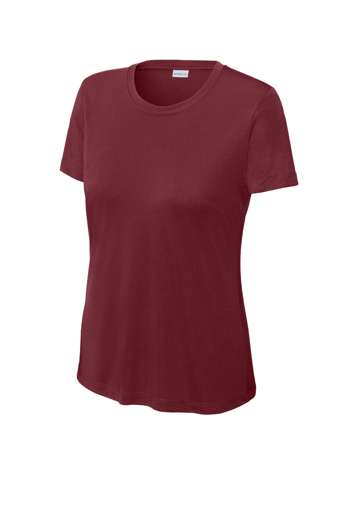Sport-Tek Women's PosiCharge Competitor Tee LST350 - Maroon - Front (flat)