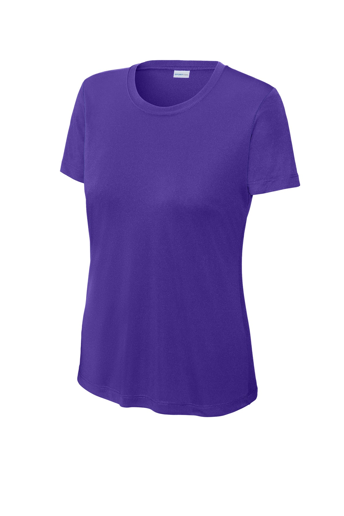 Sport-Tek Women's PosiCharge Competitor Tee LST350 - Purple - Front (flat)