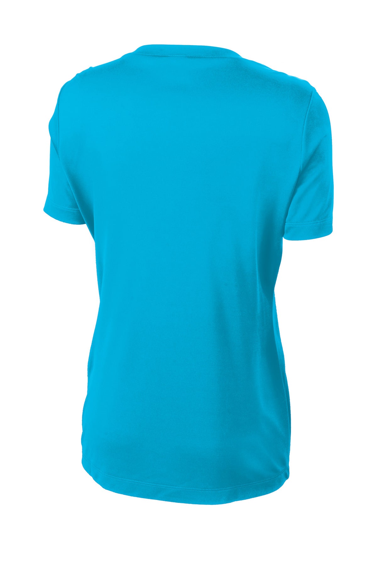 Sport-Tek Women's PosiCharge Competitor Tee LST350 - Atomic Blue - Back (flat)