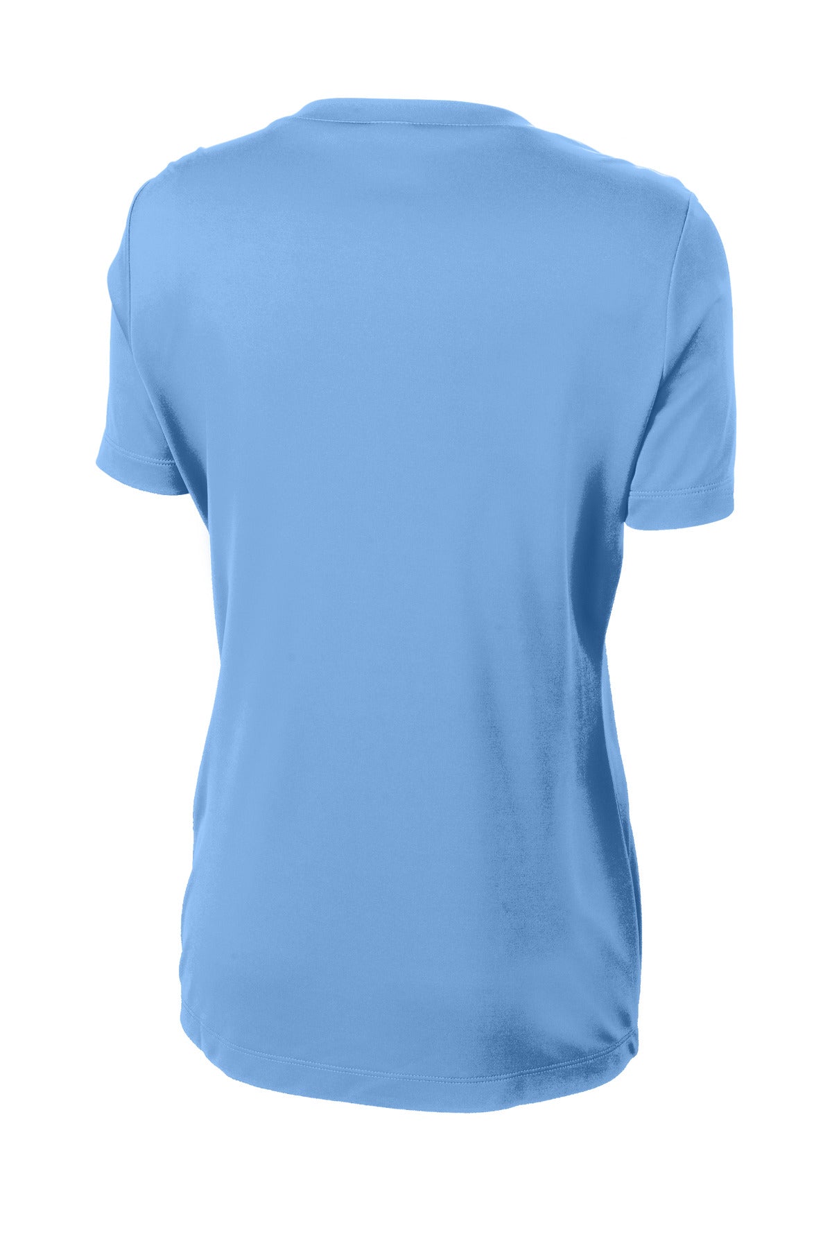 Sport-Tek Women's PosiCharge Competitor Tee LST350 - Carolina Blue - Back (flat)