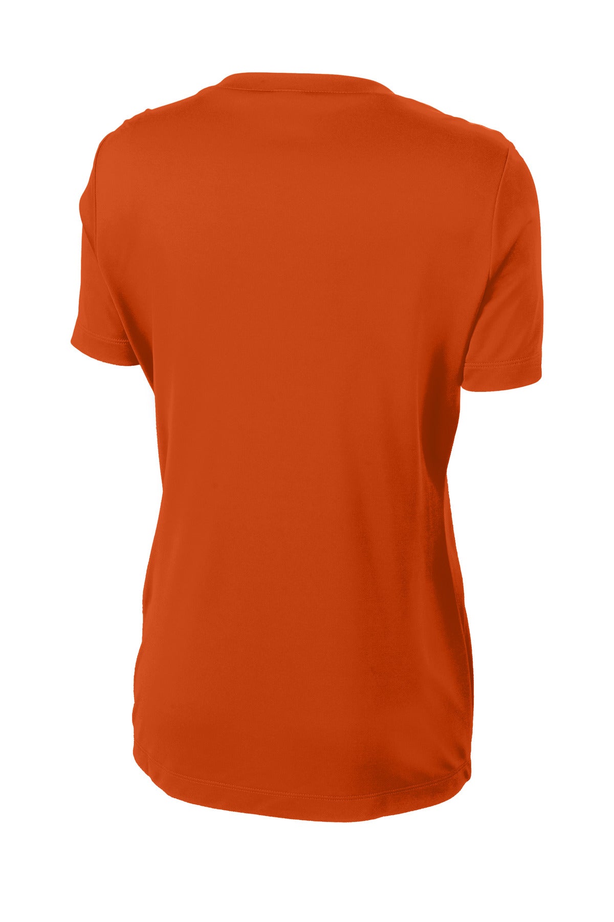 Sport-Tek Women's PosiCharge Competitor Tee LST350 - Deep Orange - Back (flat)