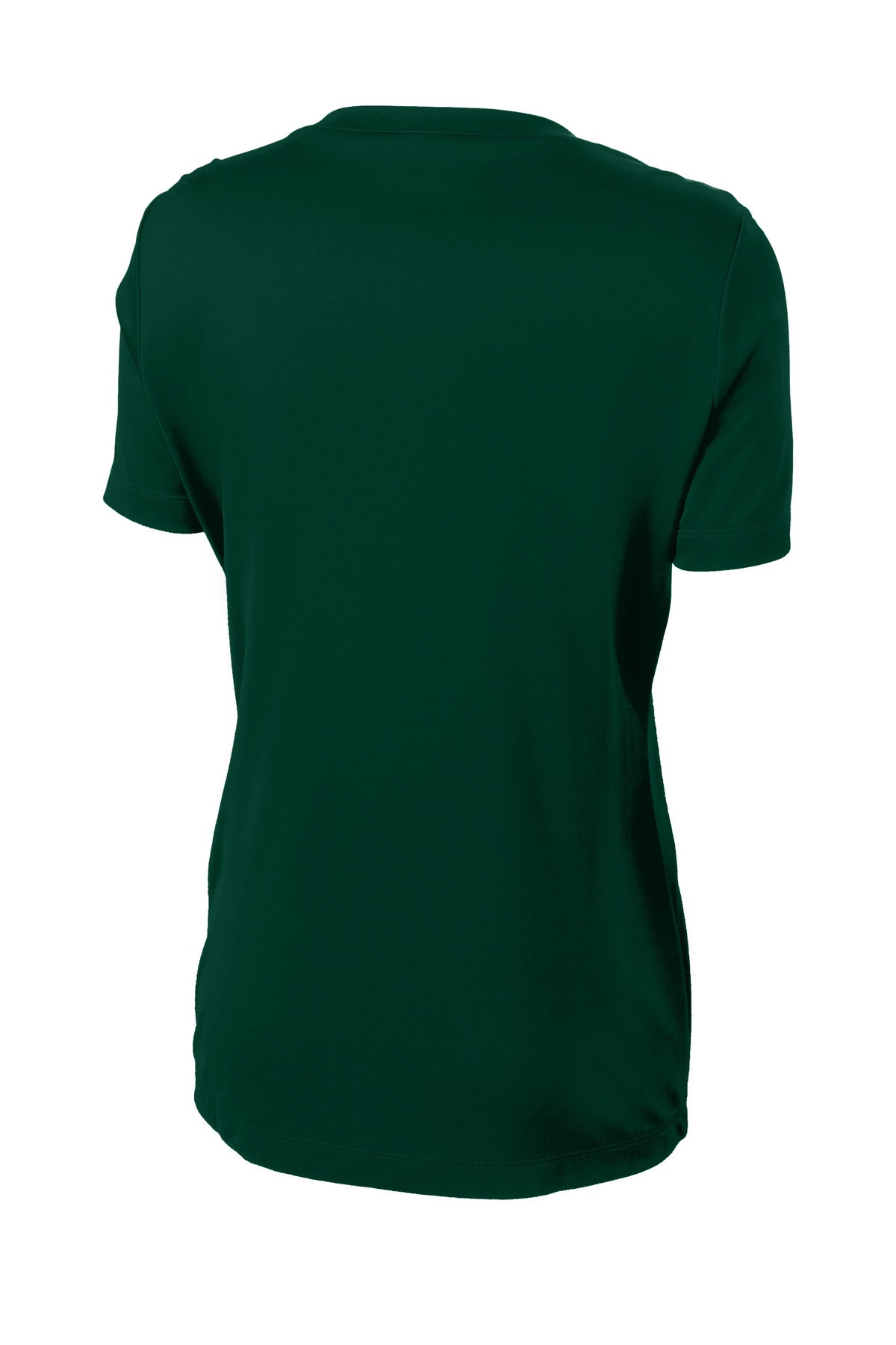 Sport-Tek Women's PosiCharge Competitor Tee LST350 - Forest Green - Back (flat)
