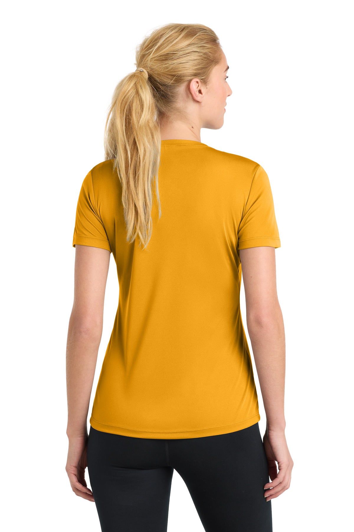 Sport-Tek Women's PosiCharge Competitor Tee LST350 - Gold - Back