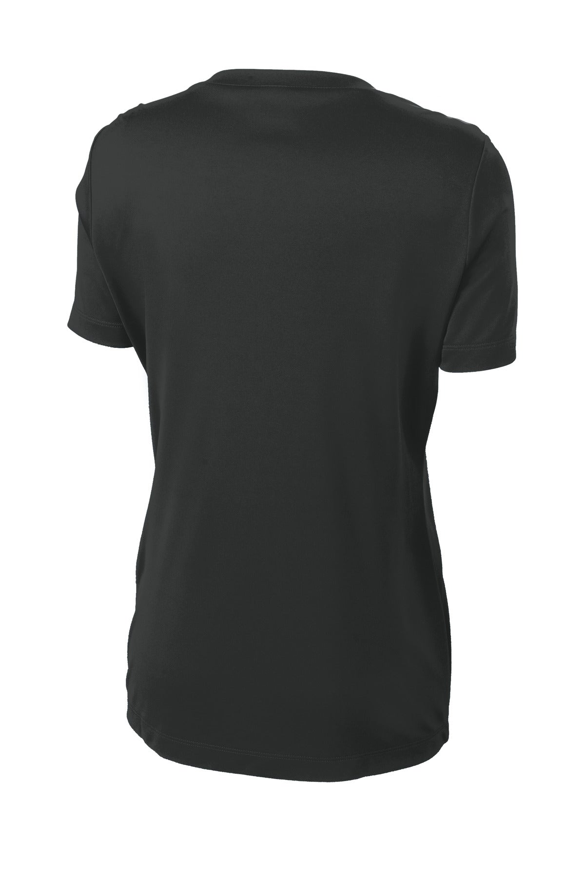 Sport-Tek Women's PosiCharge Competitor Tee LST350 - Iron Grey - Back (flat)