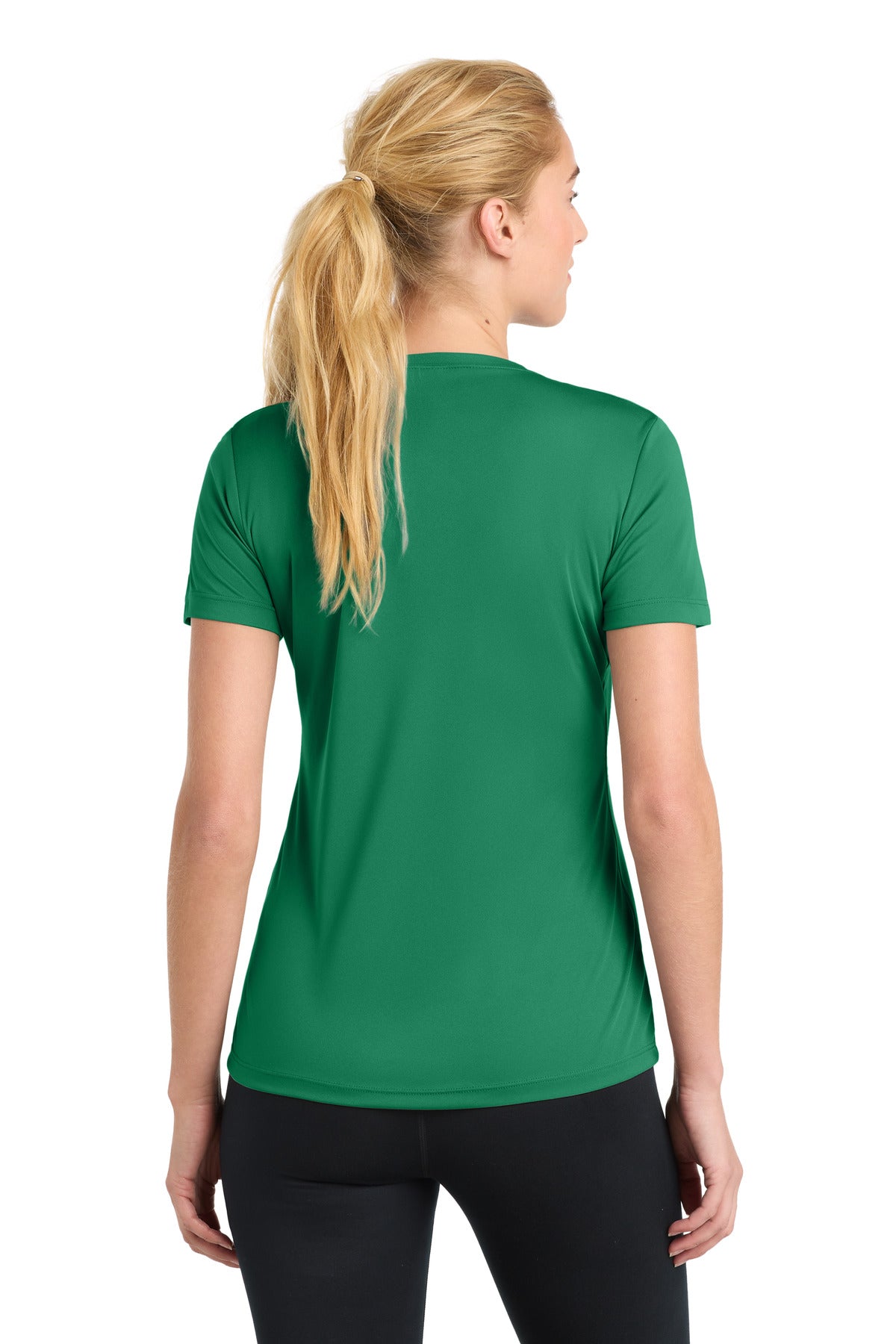 Sport-Tek Women's PosiCharge Competitor Tee LST350 - Kelly Green - Back