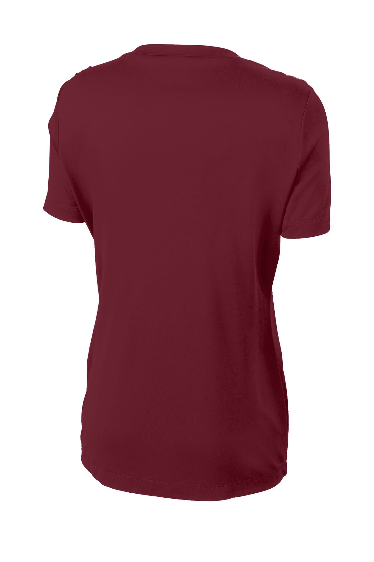 Sport-Tek Women's PosiCharge Competitor Tee LST350 - Maroon - Back (flat)