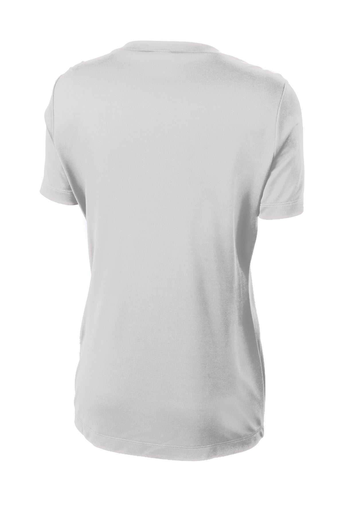 Sport-Tek Women's PosiCharge Competitor Tee LST350 - Silver - Back (flat)