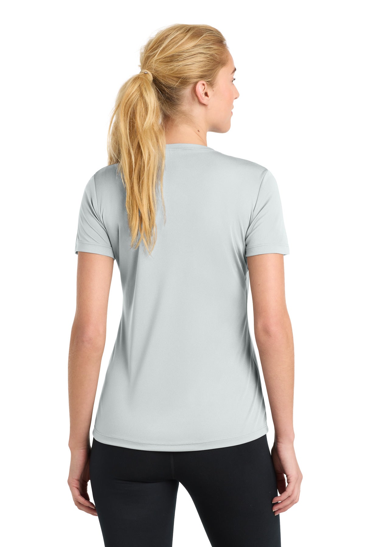 Sport-Tek Women's PosiCharge Competitor Tee LST350 - Silver - Back