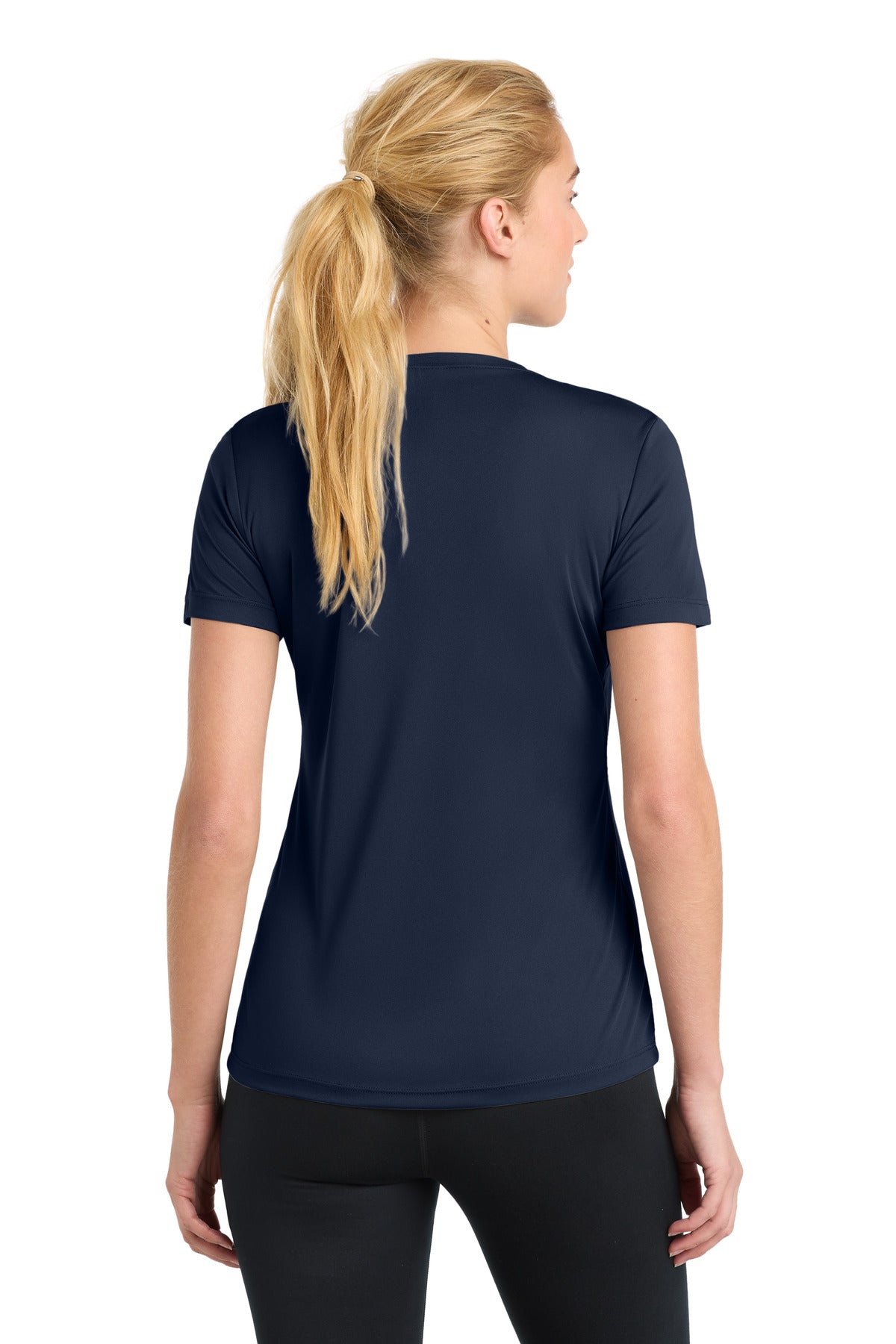 Sport-Tek Women's PosiCharge Competitor Tee LST350 - True Navy - Back