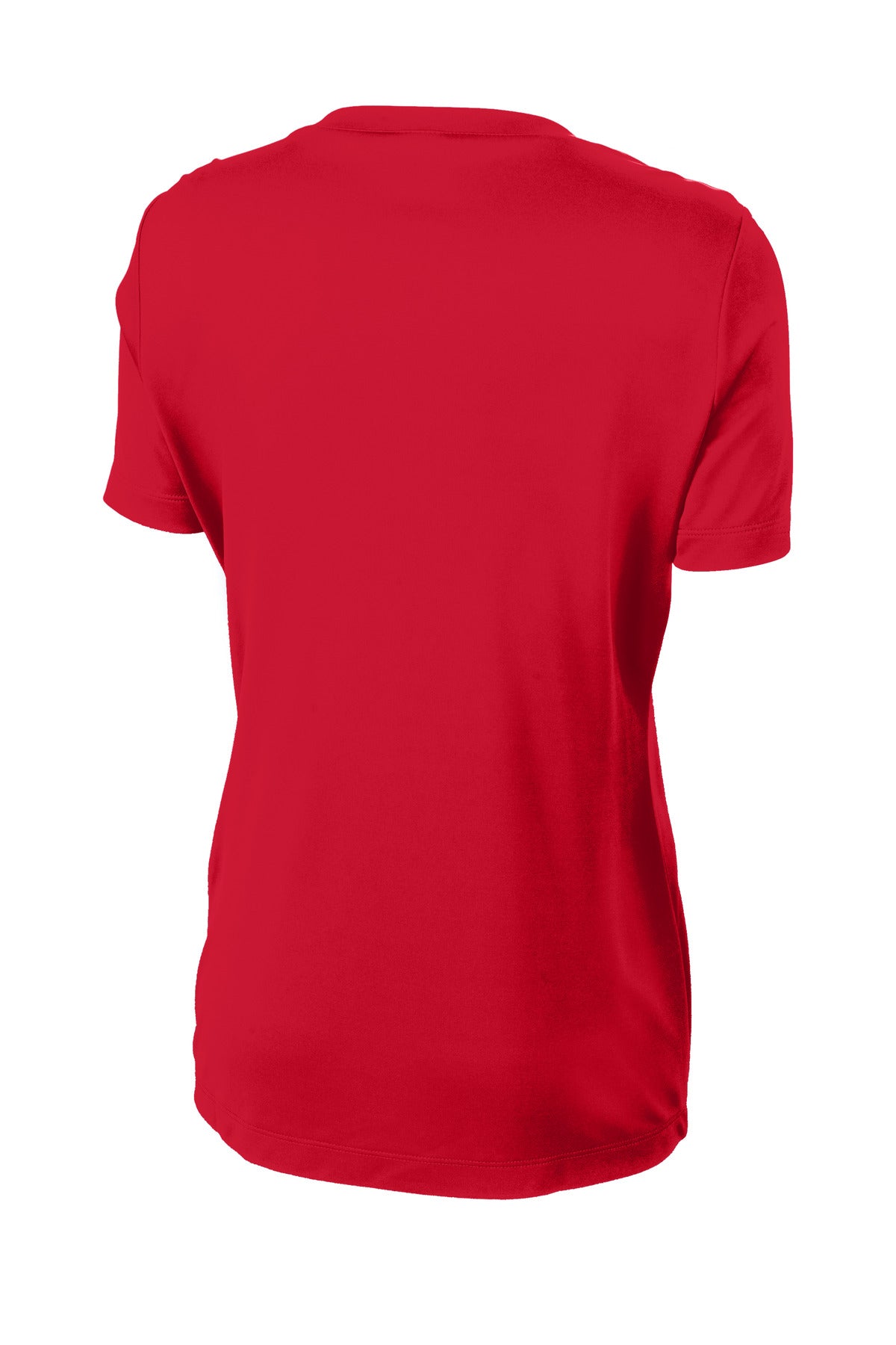 Sport-Tek Women's PosiCharge Competitor Tee LST350 - True Red - Back (flat)