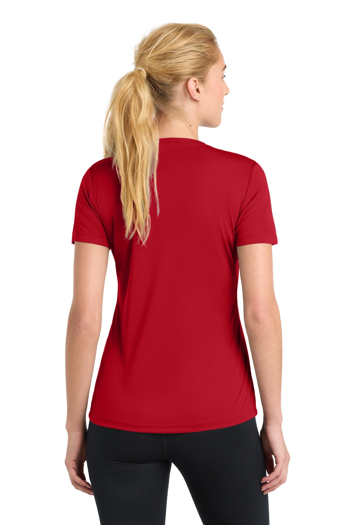Sport-Tek Women's PosiCharge Competitor Tee LST350 - True Red - Back