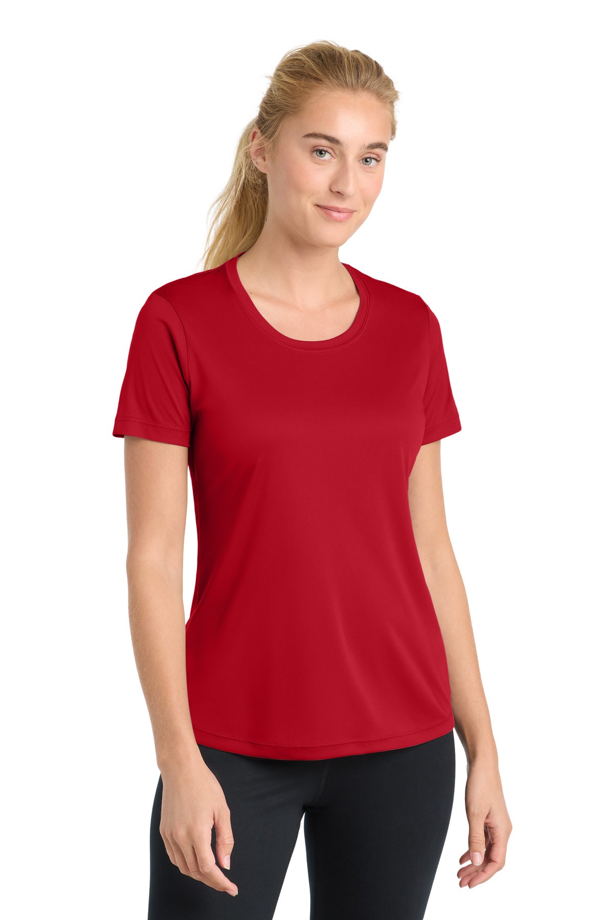 Sport-Tek Women's PosiCharge Competitor Tee LST350 - True Red - Front