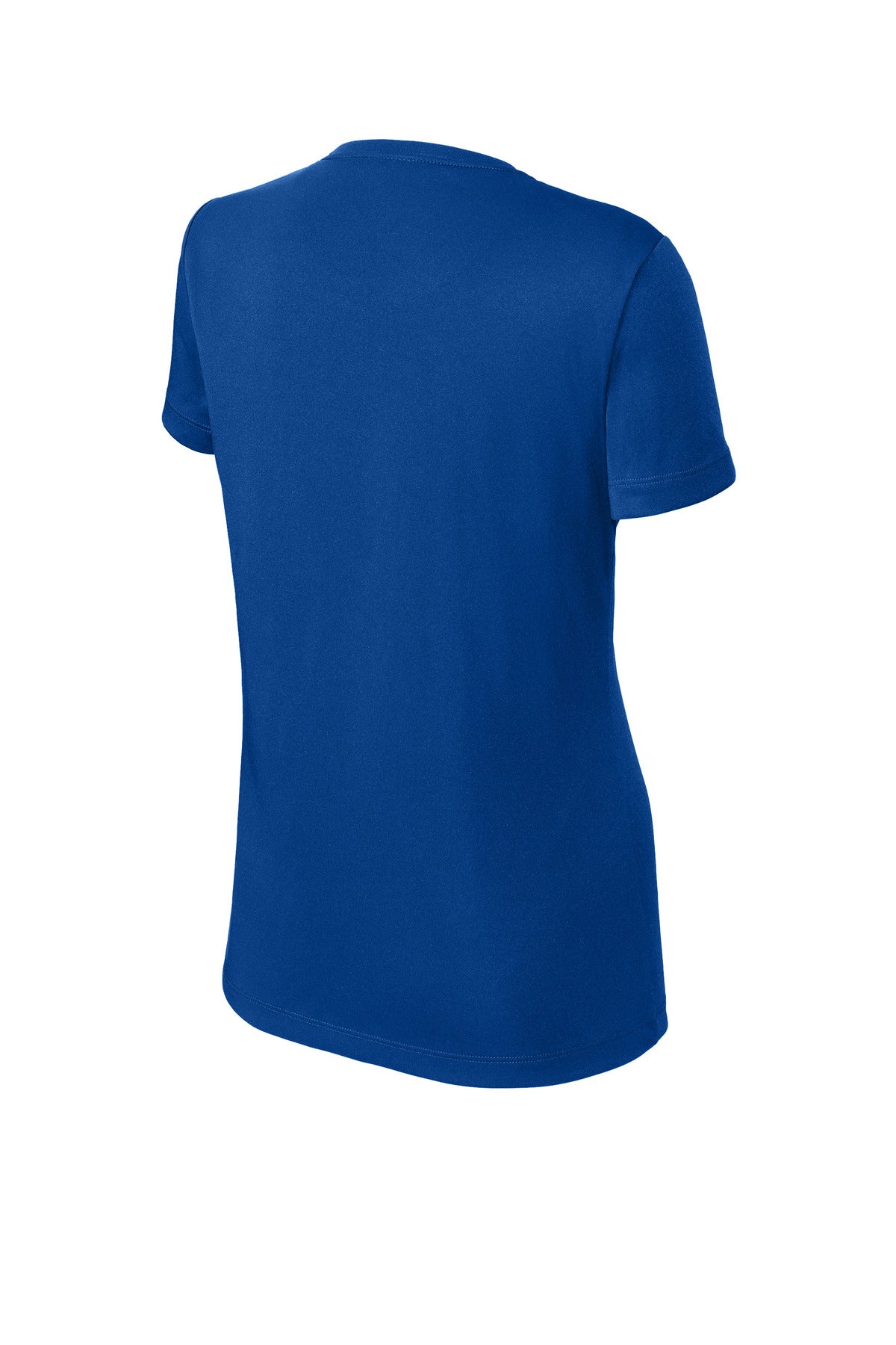 Sport-Tek Women's PosiCharge Competitor Tee LST350 - True Royal - Back (flat)
