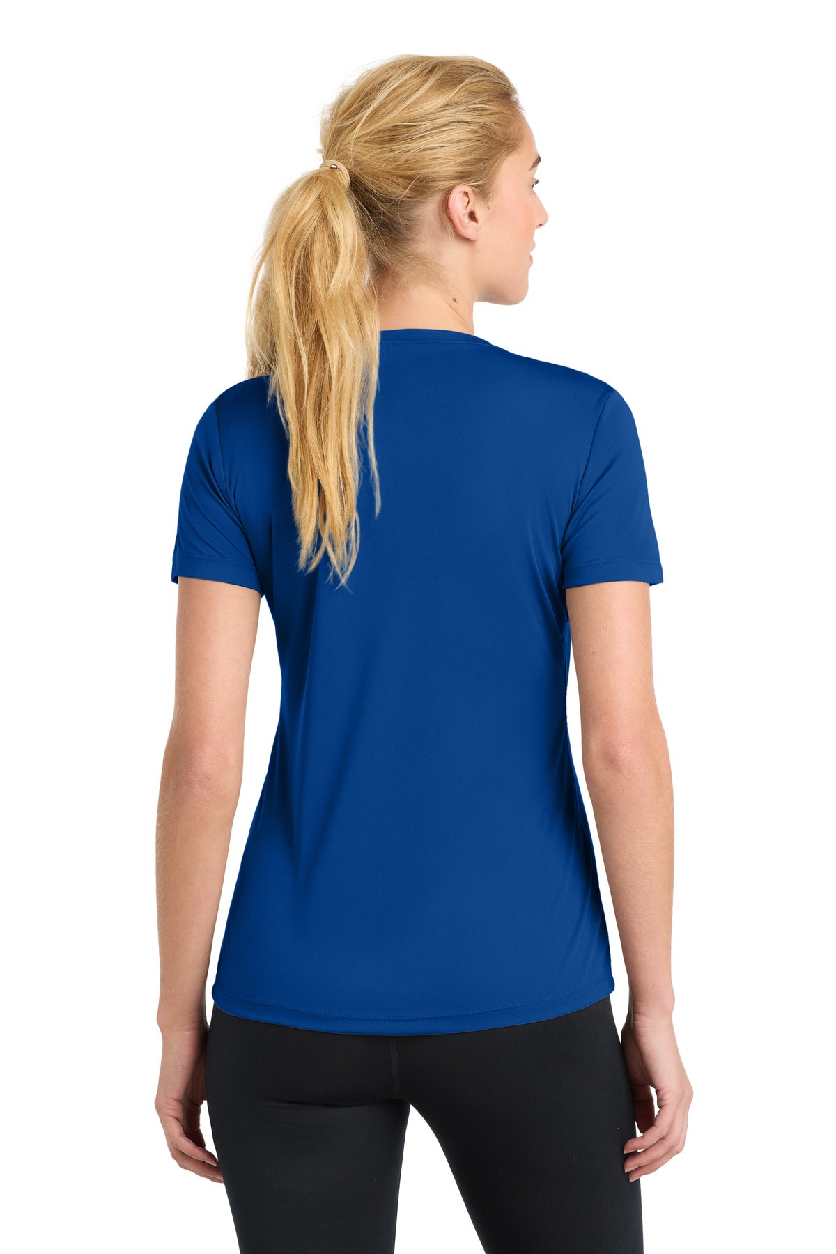 Sport-Tek Women's PosiCharge Competitor Tee LST350 - True Royal - Back