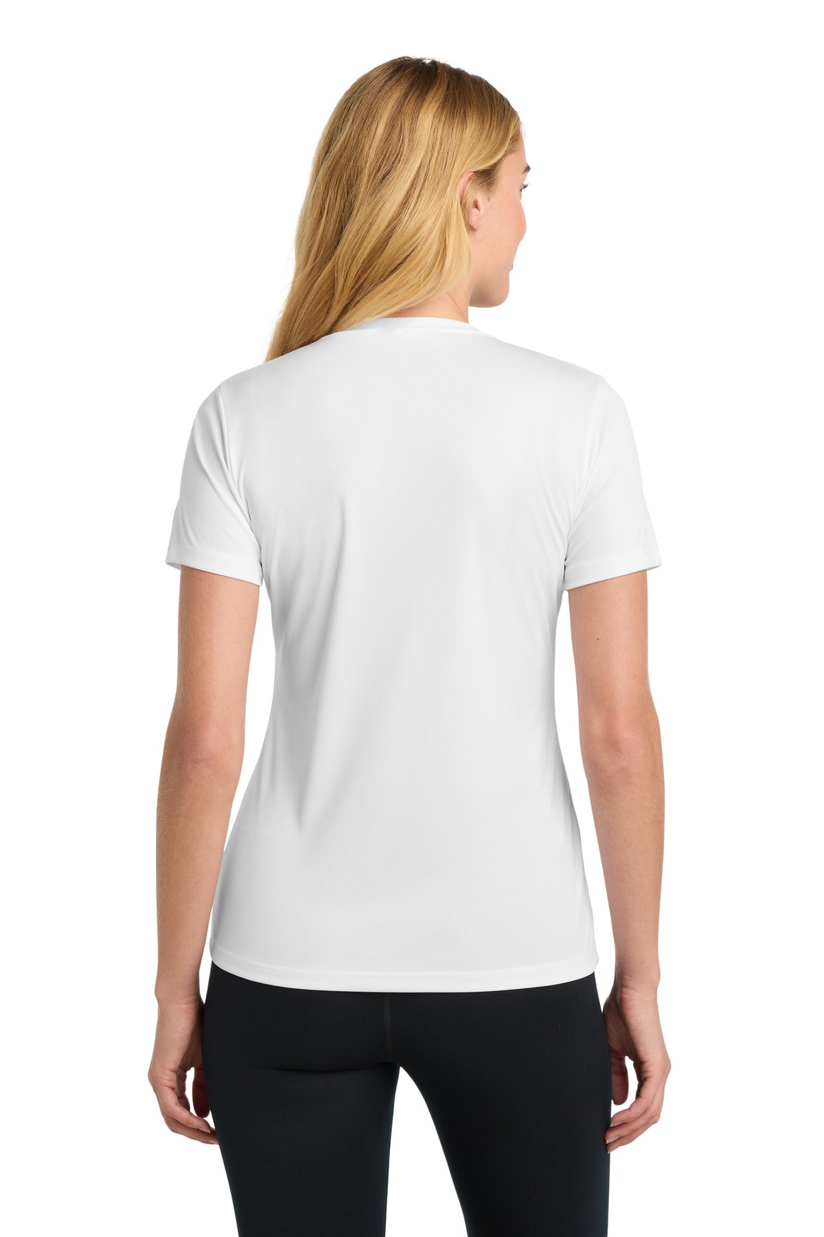 Sport-Tek Women's PosiCharge Competitor Tee LST350 - White - Back