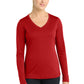 Sport-Tek ®  Women's Long Sleeve PosiCharge ®  Competitor™ V-Neck Tee. LST353LS
