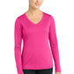 Sport-Tek ®  Women's Long Sleeve PosiCharge ®  Competitor™ V-Neck Tee. LST353LS