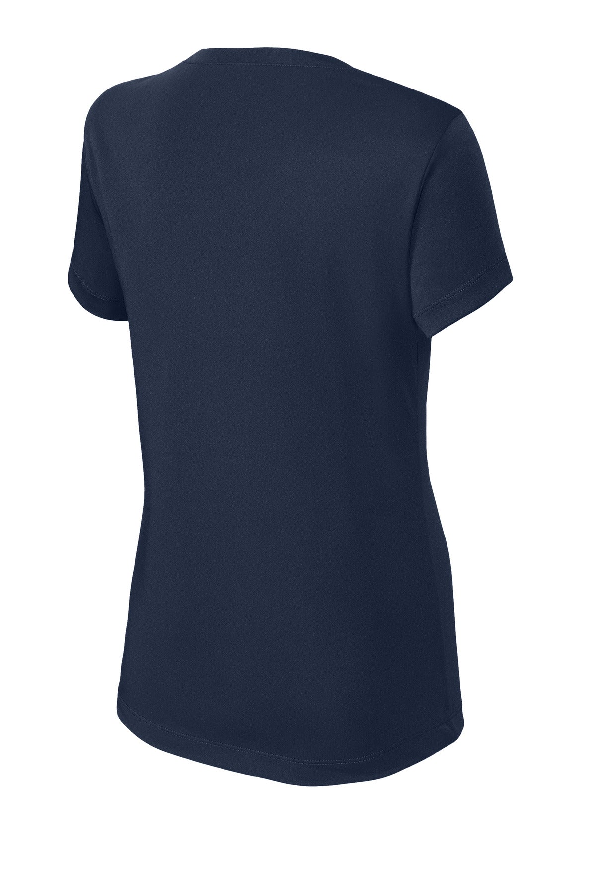 Sport-Tek Women's PosiCharge Competitor V-Neck Tee LST353 - True Navy - Back (flat)