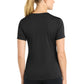 Sport-Tek Women's PosiCharge Competitor V-Neck Tee LST353 - Black - Back