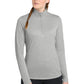 Sport-Tek  ®  Women's PosiCharge  ®  Tri-Blend Wicking 1/4-Zip Pullover. LST407