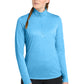 Sport-Tek  ®  Women's PosiCharge  ®  Tri-Blend Wicking 1/4-Zip Pullover. LST407