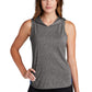 Sport-Tek  ®  Women's PosiCharge  ®  Tri-Blend Wicking Draft Hoodie Tank. LST410