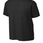 Sport-Tek Women's PosiCharge Draft Crop Tee LST411 - Black - Back (flat)