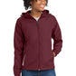 Sport-Tek ®  Women's Colorblock Hooded Raglan Jacket. LST76
