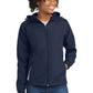 Sport-Tek ®  Women's Colorblock Hooded Raglan Jacket. LST76