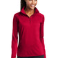 Sport-Tek ®  Women's Sport-Wick ®  Stretch 1/4-Zip Pullover. LST850