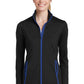 Sport-Tek ®  Women's Sport-Wick ®  Stretch Contrast Full-Zip Jacket.  LST853