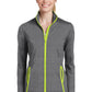 Sport-Tek ®  Women's Sport-Wick ®  Stretch Contrast Full-Zip Jacket.  LST853