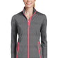 Sport-Tek ®  Women's Sport-Wick ®  Stretch Contrast Full-Zip Jacket.  LST853