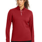 Sport-Tek ®  Women's Sport-Wick ®  Textured 1/4-Zip Pullover.  LST860