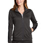 Sport-Tek  ®  Ladies Tricot Sleeve Stripe Track Jacket. LST94