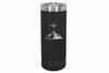 22 oz Skinny Stainless Steel Insulated SureGrip Tumblers, Blank, Polar Camel Lid