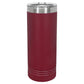 22 oz Skinny Stainless Steel Insulated SureGrip Tumblers, Blank, Polar Camel Lid