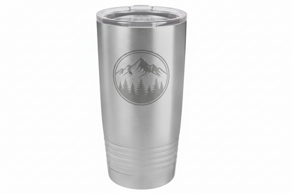 20 oz Stainless Steel Blank Insulated SureGrip Tumbler with Lid