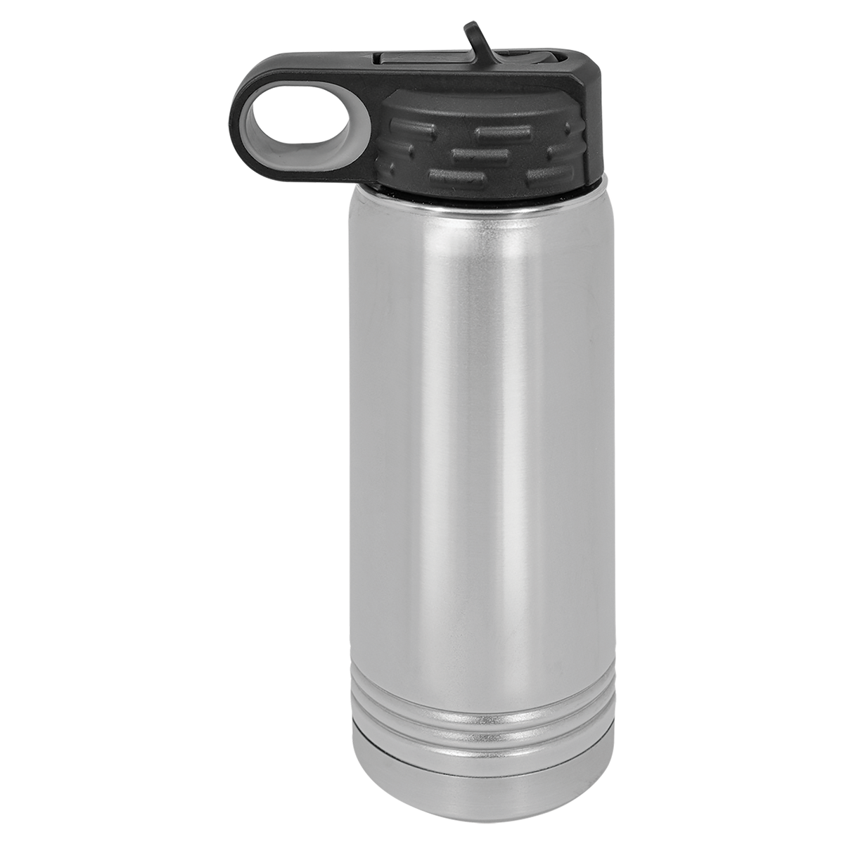 Polar Camel 12 oz Water Bottle - Silver