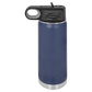 Polar Camel 12 oz Water Bottle - Navy Blue