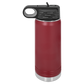 Polar Camel 12 oz Water Bottle - Maroon