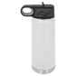 Polar Camel 12 oz Water Bottle - White